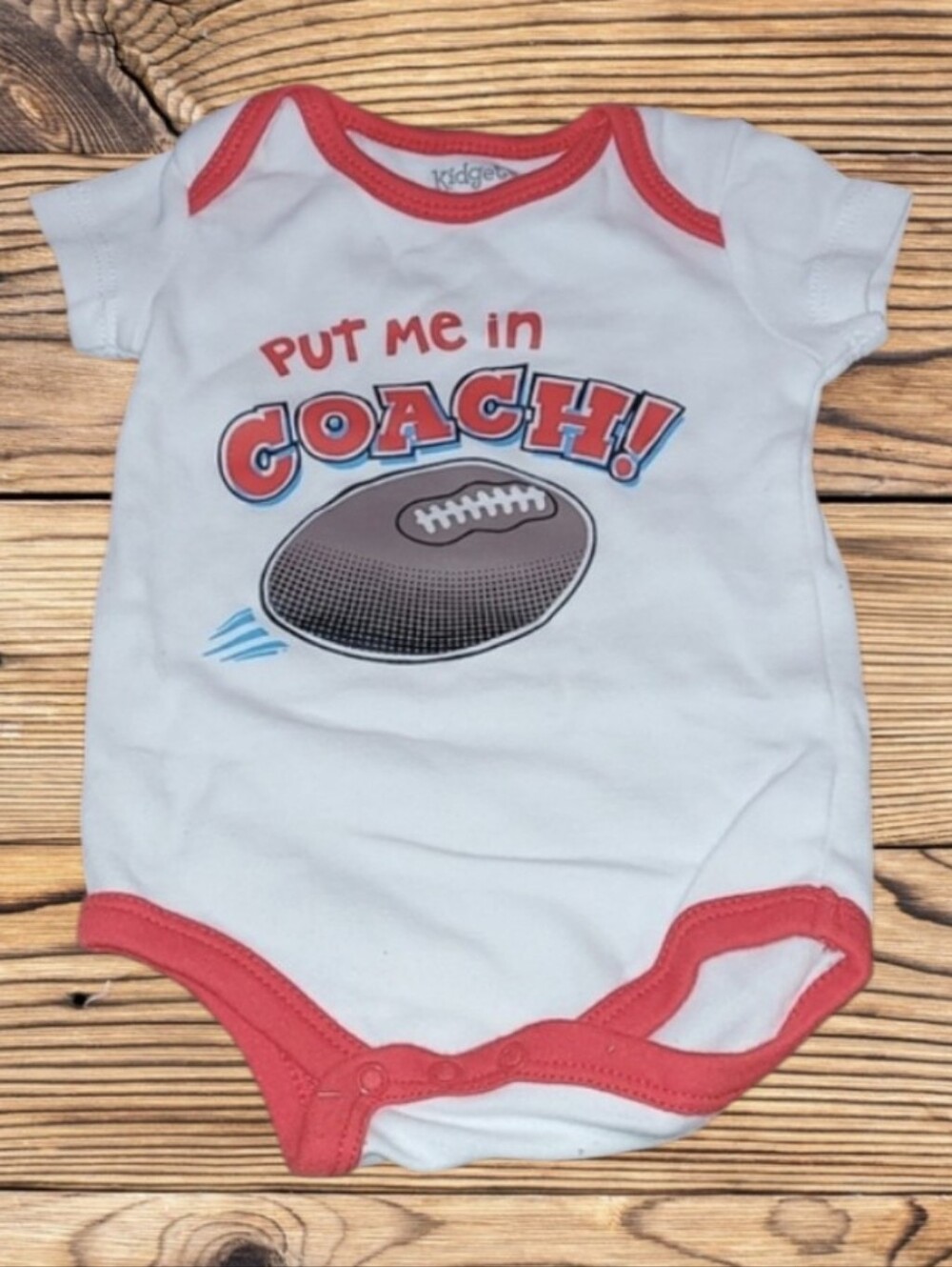 LITTLE BOY'S KIDGETS ONESIE